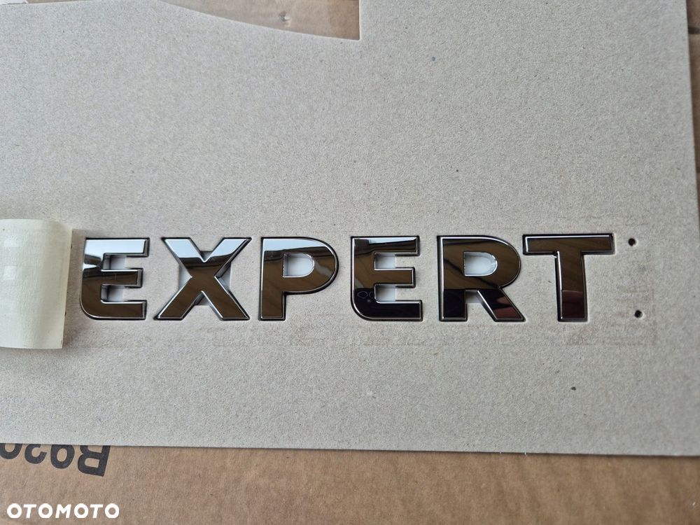 Peugeot Expert znaczek tył.Napis.Emblemat.Nowy.06- - 1