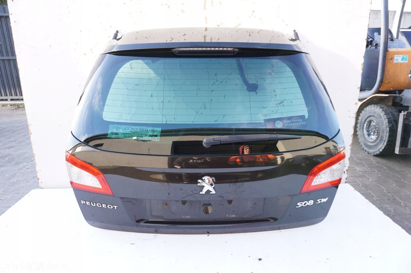 KLAPA BAGAŻNIKA TYŁ PEUGEOT 508 SW KOMBI KDMD - 1