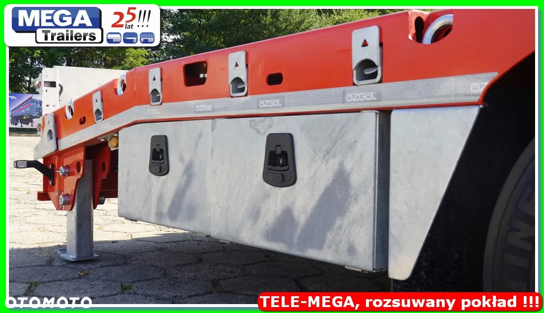 Inny TELEMEGA wysuw 4.00 m, 3 osie, ADR EX3- MEGA Trailers !!! - 26