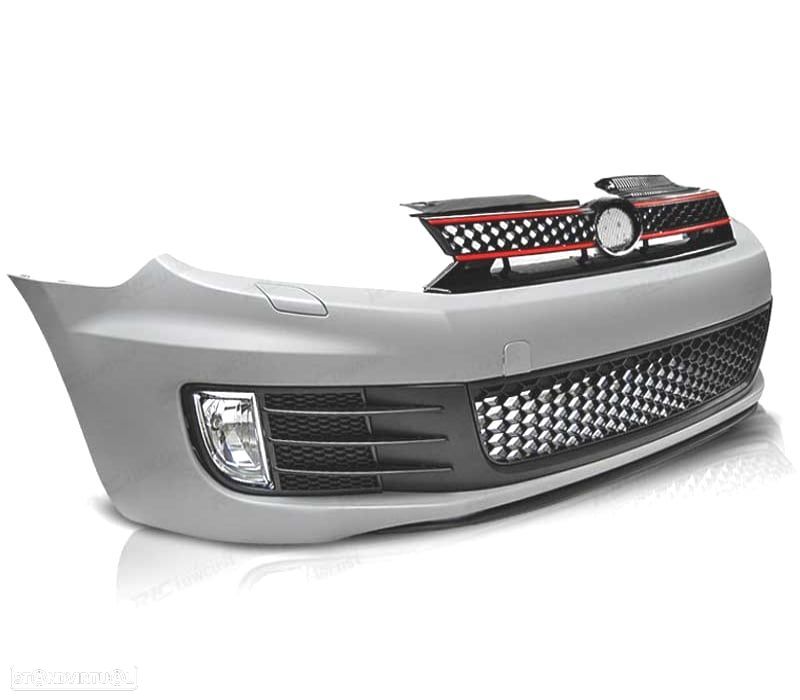 PARA-CHOQUES FRONTAL VOLKSWAGEN VW GOLF 6 LOOK GTI - 3