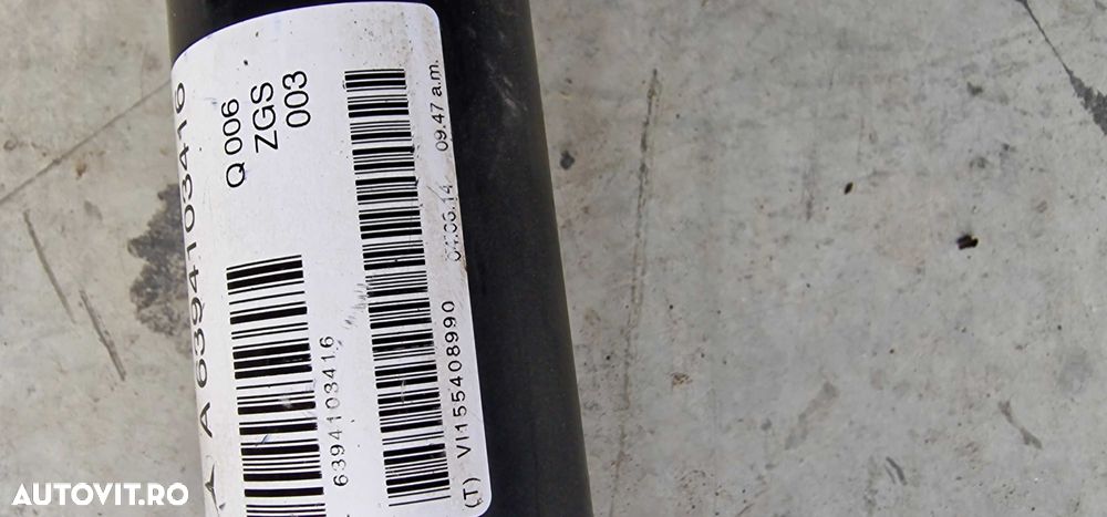 Cardan Mercedes Vito Viano W639 2.2CDI Automat cod A6394103416 217cm - 7