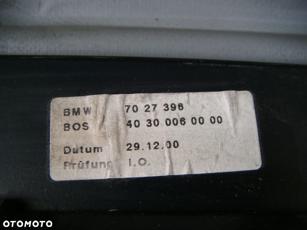 bmw e46 kombi roleta bagażnika 7027396 - 2