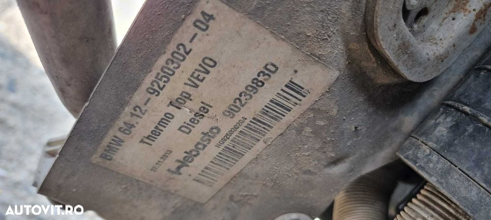 Sirocou webasto BMW original  OEM Seria 5 F10 F11 Cod 9250302 - 4