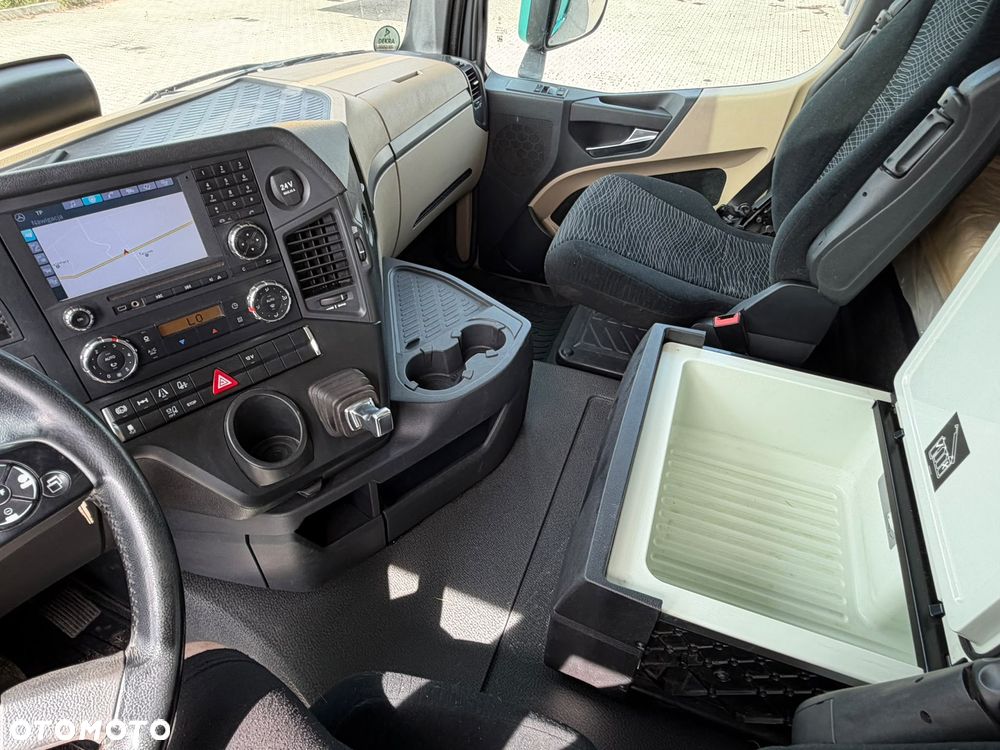 Mercedes-Benz ACTROS 1845 / FIRANKA / WINDA / 18 EUROPALET / ALUSY / 8 000 KG ŁADOWNOŚCI / 2018 ROK / SPROWADZONY / AUTOMAT / SYPIALKA / EURO 6 - 20