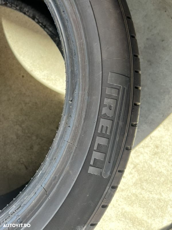 vând 4 anvelope 235/50/19 Pirelli de vară ca noi - 7