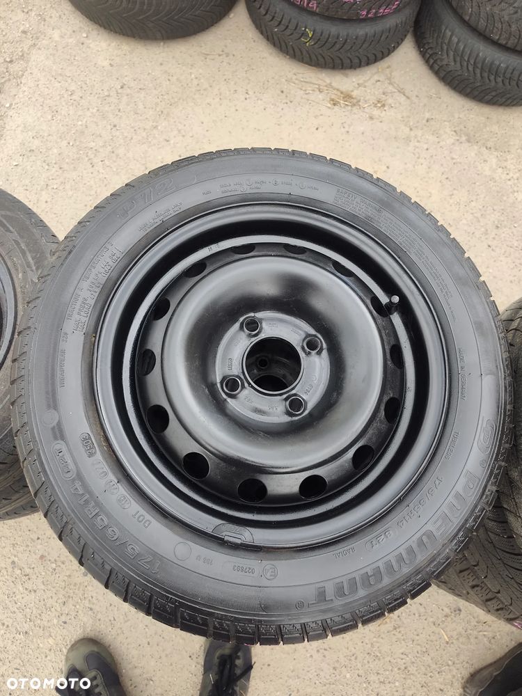 4x108 Felgi Stalowe Stal 14 Koła Letnie Lato Citroen AMI C2 Fiat Topolino Peugeot 206 206+ 207 Opel Rocks 4mm Legnica ALU-RAD 175/65 - 3