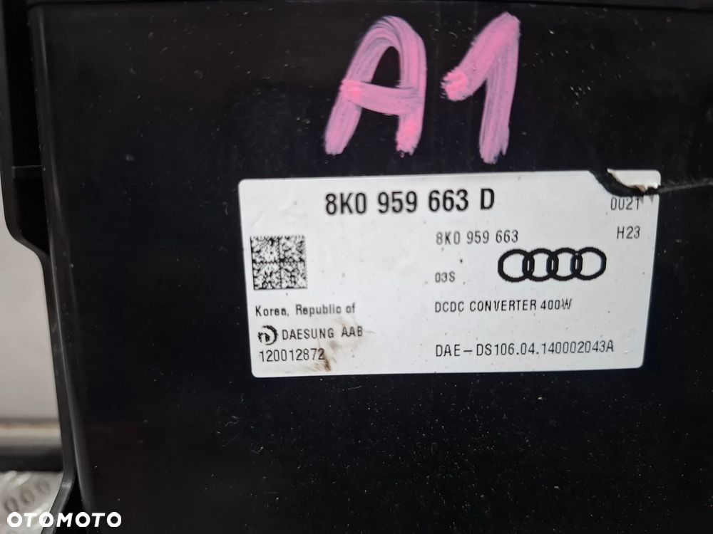 Stabilizator napięcia Audi A1 1,4 TFSi 2014 rok nr 8K0959663D - 2