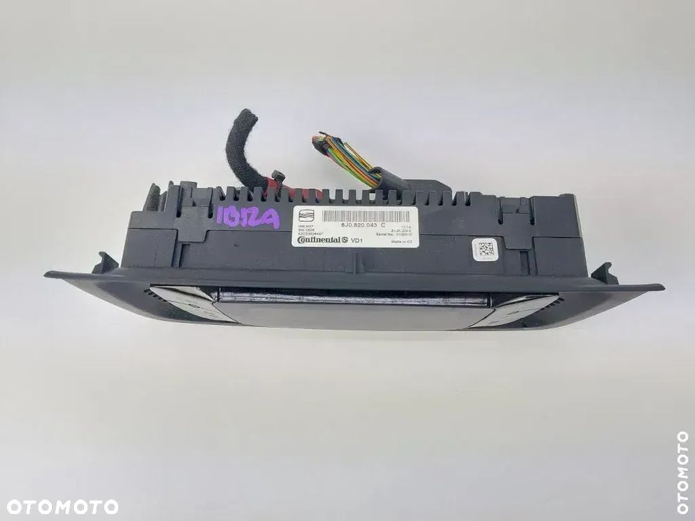panel sterowania nawiewu klimatronik seat ibiza iv 6j 2012r 6j0820043c - 4