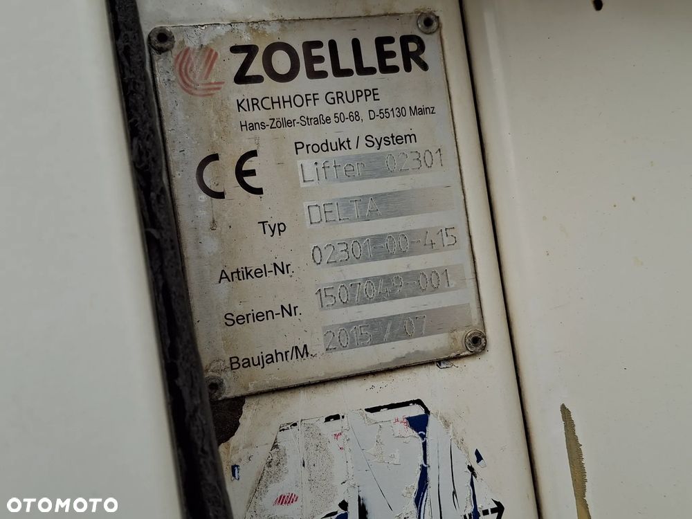 Mercedes-Benz Econic 2630 Śmieciarka Euro 6 FAUN Variopress 522 Zoeller 22m3 System MOBA Waga 3 Osie Tylna Oś Skrętna Zawieszenie Pneumatyczne Centralne Smarowanie Zabudowy - 12