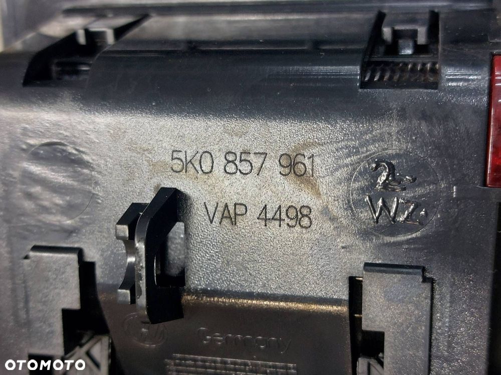 POPIELNICZKA VOLKSWAGEN GOLF VI 5K0863475A 5K0857961 - 5