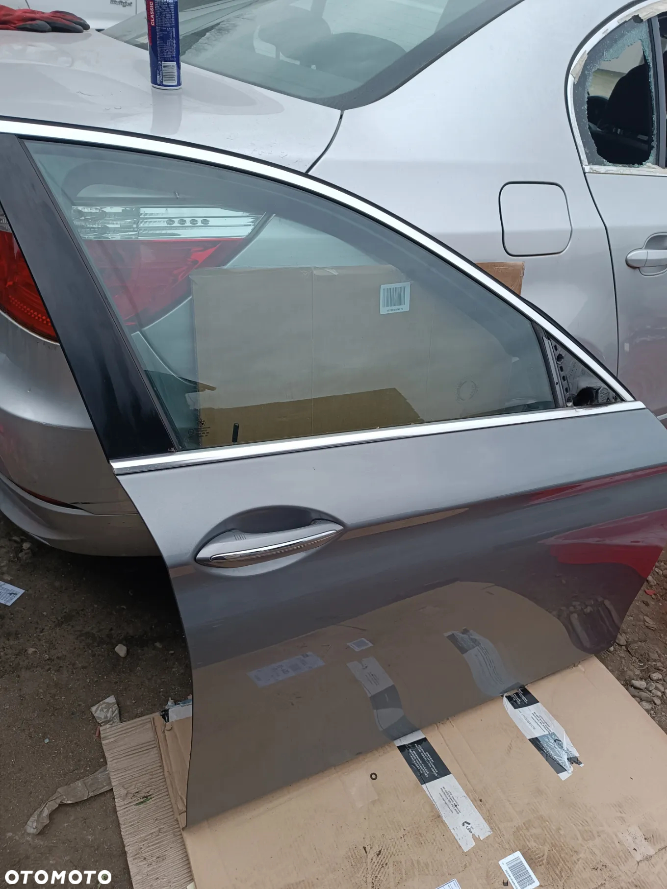 BMW 5 F10 2010-2017 Drzwi przednie  prawe  A52 KOMPLETNE SPACEGRAU  A52 - 2