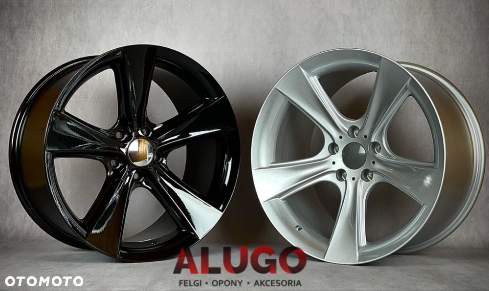 Alufelgi 19 5x120 Felgi BMW Styling 128 Banany Czarny Połysk BMW E38 E39 E60 E61 E65 E66 NOWE - 5