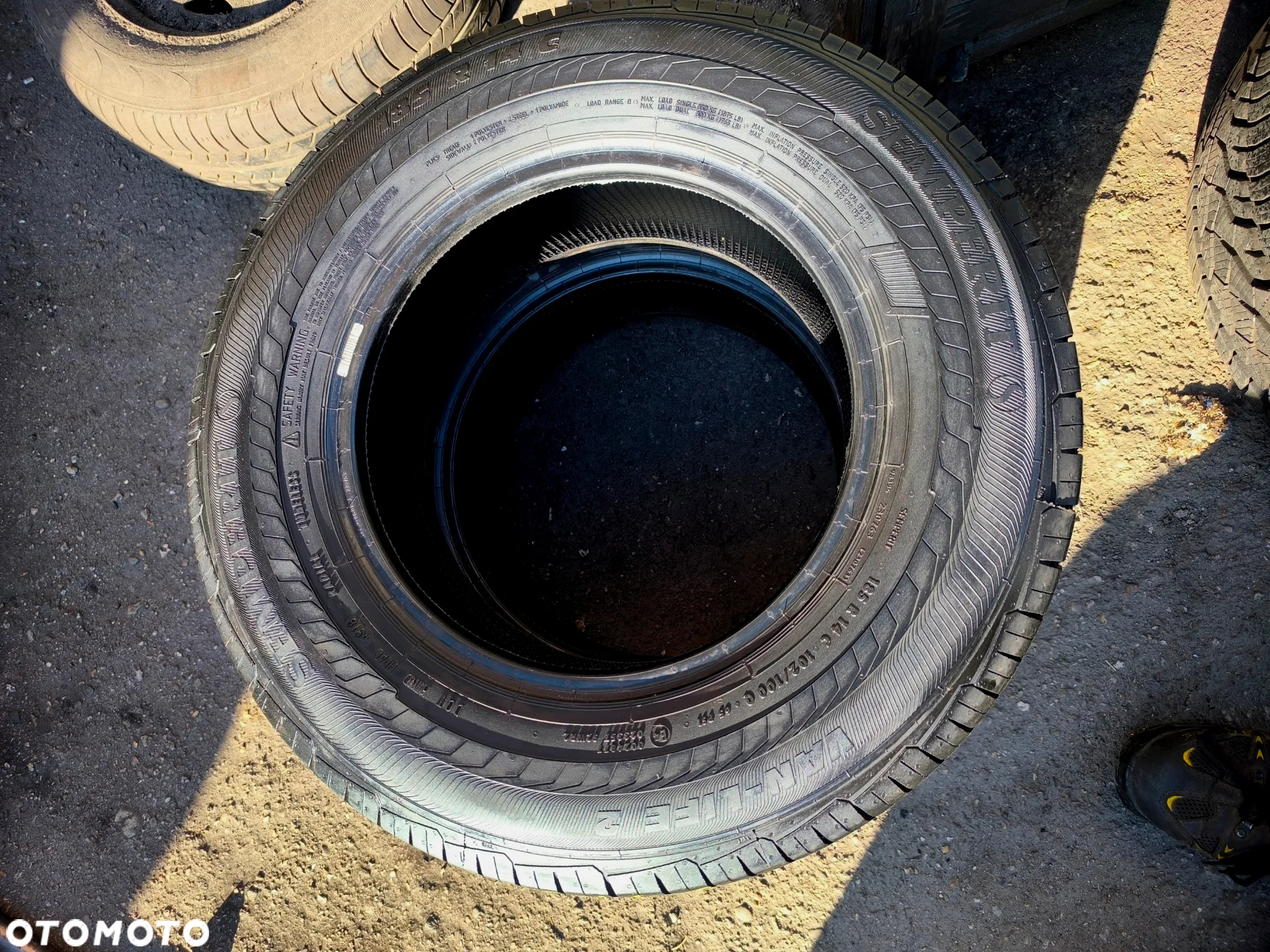 185/80R14C 14 C 185R14C 102/100Q Opony Letnie Lato SEMPERIT VAN-LIFE 2 9,5mm Nowe Demo Legnica ALU-RAD 185/80 - 7