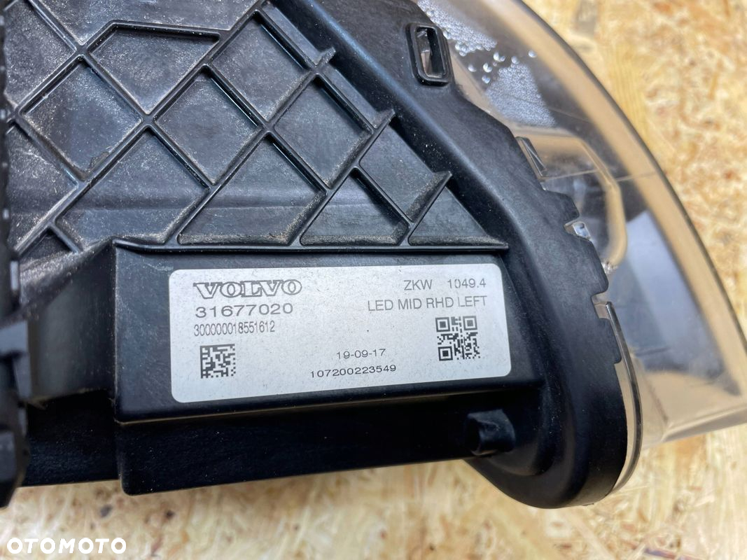 LAMPA PRZÓD PRZEDNIA LEWA FULL LED VOLVO V40 II 31677020 UK LIFT 2016- - 10
