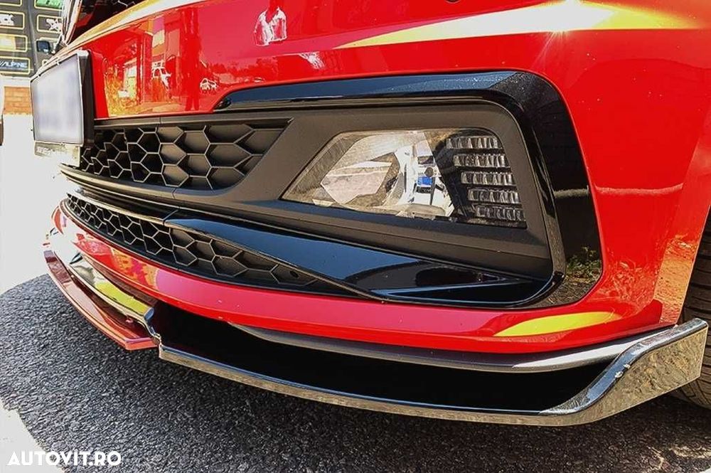 Spoiler/LIP/prelungire bara fata tuning rosu,galben,albastru,negru,gri - 4