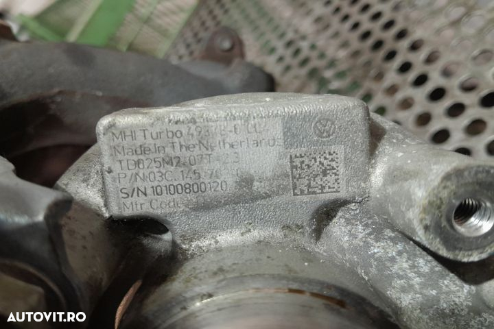 Turbosuflanta 03C145702C 03C145702C Seat Leon 2 1P [facelift] [2009 - - 5
