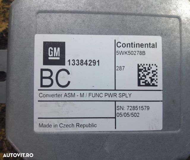 Control modul navigatie 13384291 Opel Insignia A  [din 2008 pana  2014] seria - 2