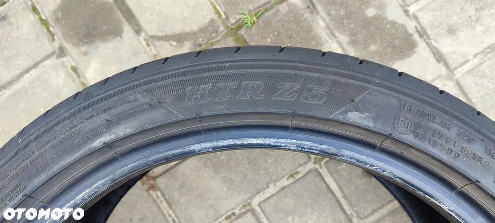 OPONY LETNIE 215/40R17 87Y SUMITOMO HTR Z5 (3721) LATO 2x7 mm 2x6 mm KOMPLET 4 SZTUKI - 5