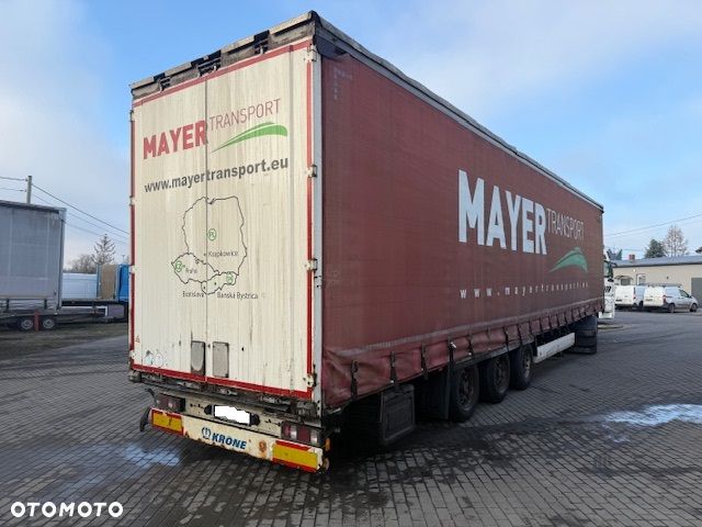 Krone SD Naczepa Ciężarowa MEGA OSIE BPW, PODNOSZONA OŚ, PODNOSZONY DACH - 3