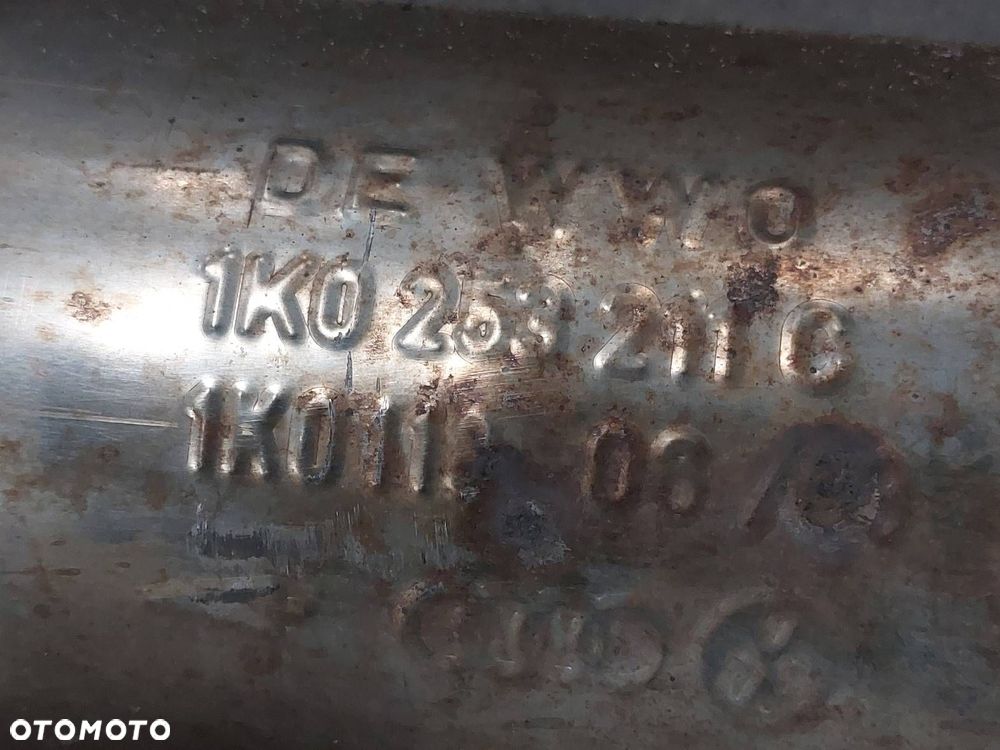 TŁUMIK WYDECH ŚRODKOWY + KOŃCOWY TOURAN I 1.9 TDI 1K0253211C 1K0253611C - 7