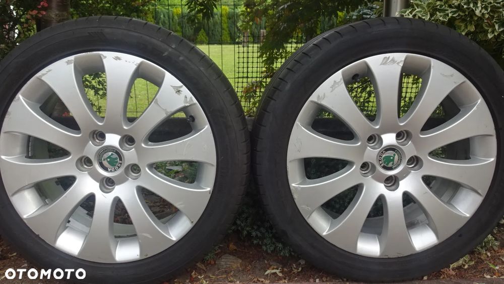 Koła letnie 17'' 5x112 SKODA ET49 225/45R17 Oryginale 6010258 - 5