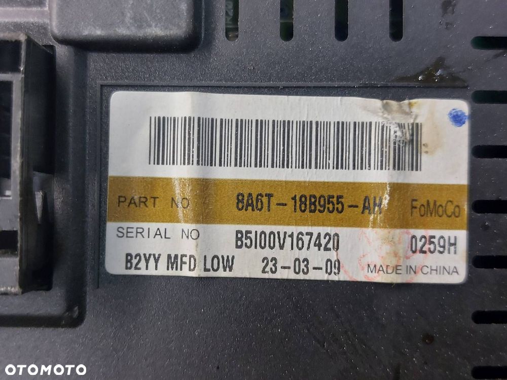 RADIO FIESTA MK6 MK7 08-17 8A6T-18C815-BN 8A6T-18B955-AH 8A6T18K811AD - 6