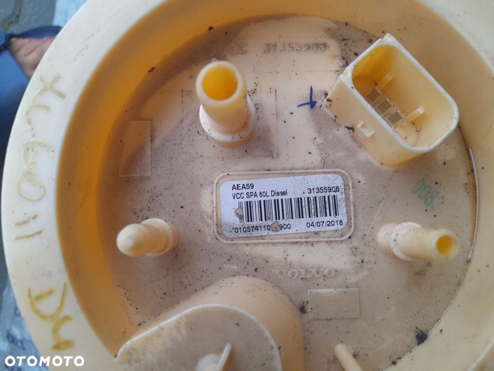 POMPA PALIWA 31355908 VOLVO XC60 II 2019R 2.0D4 W-WA - 6