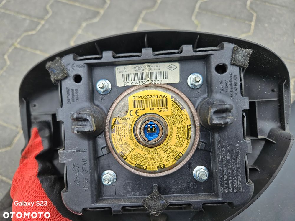 Airbag poduszka kierowcy pasażera moduł sensor Dacia Logan II 2 2014r 985103207R - 6