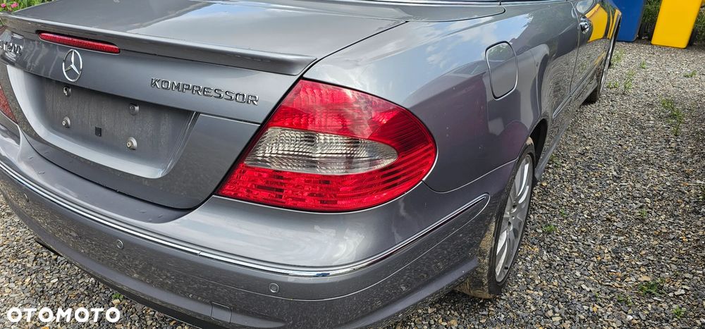 Mercedes CLK Cabrio w209 1.8 kompresor 170 km wszystkie części Lublin lakier 792 - 10