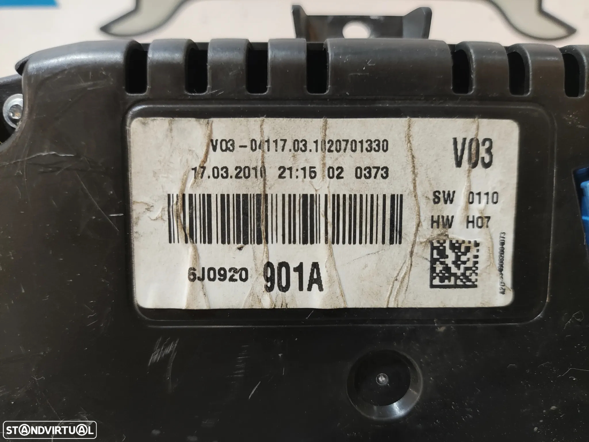 QUADRANTE MOSTRADOR PAINEL INSTRUMENTOS SEAT IBIZA 4 IV 6J 6J0920901A - 7