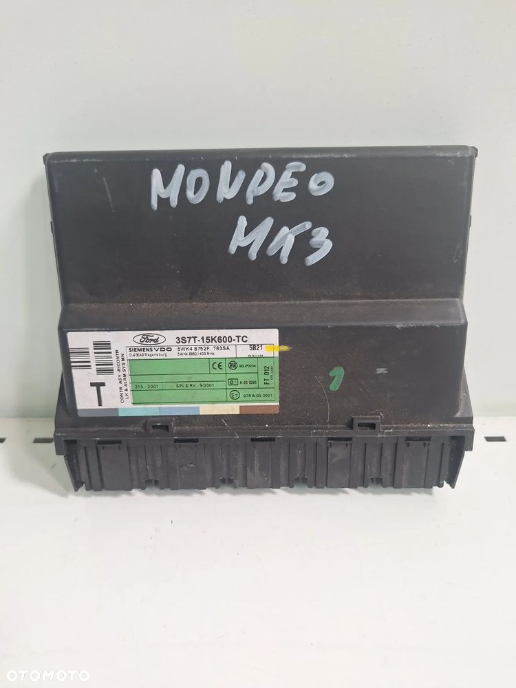 moduł komfortu ford mondeo mk3 3S7T-15K600-TC  (45/4) - 1