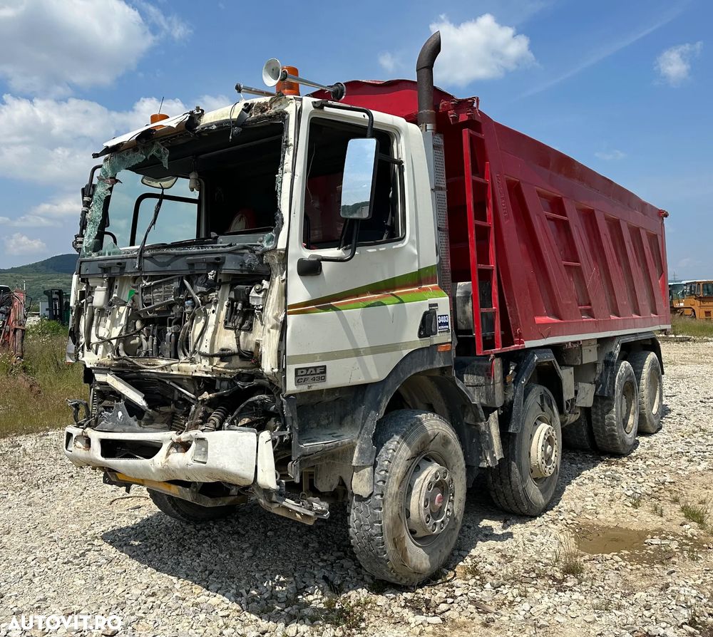Pentru Piese, DAF CF 85 430 8x4 - Euro 3 | Cutie manuala I Clima, XE315C, For Parts - 2