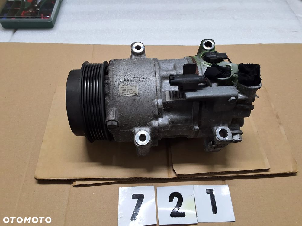 MERCEDES B-KLASA W245 A-KLASA W169 KOMPRESOR KLIMATYZACJI BENZYNA 6 PK A0022306811  START STOP - 1