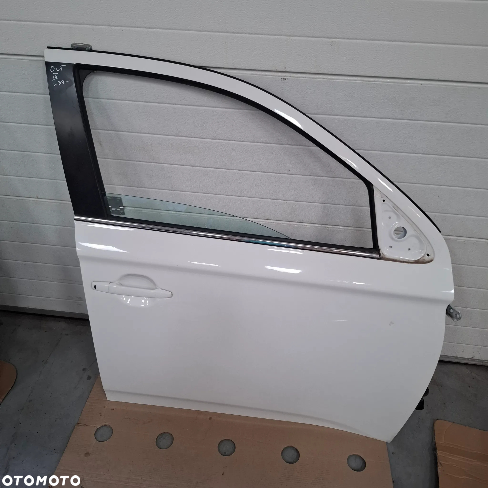 MITSUBISHI OUTLANDER III 3 15- DRZWI PRAWA STRONA PRZÓD PRAWA TYŁ PRAWY W37 BIAŁE - 6