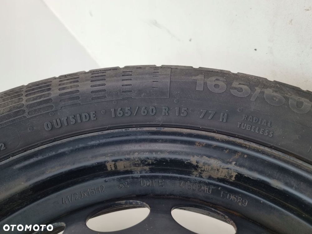 KOŁO ZAPASOWE Toyota Aygo II zapas felga 165/60 R15 4x100 2151610 opona - 6