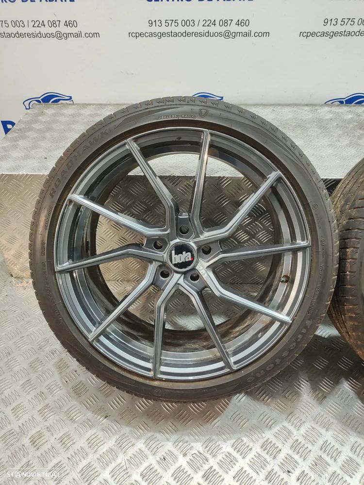 Conjunto 3 Jantes 19 Originais Bola Wheels B25 Gloss Gunmetal 8,5J ET25 5x112 - 4