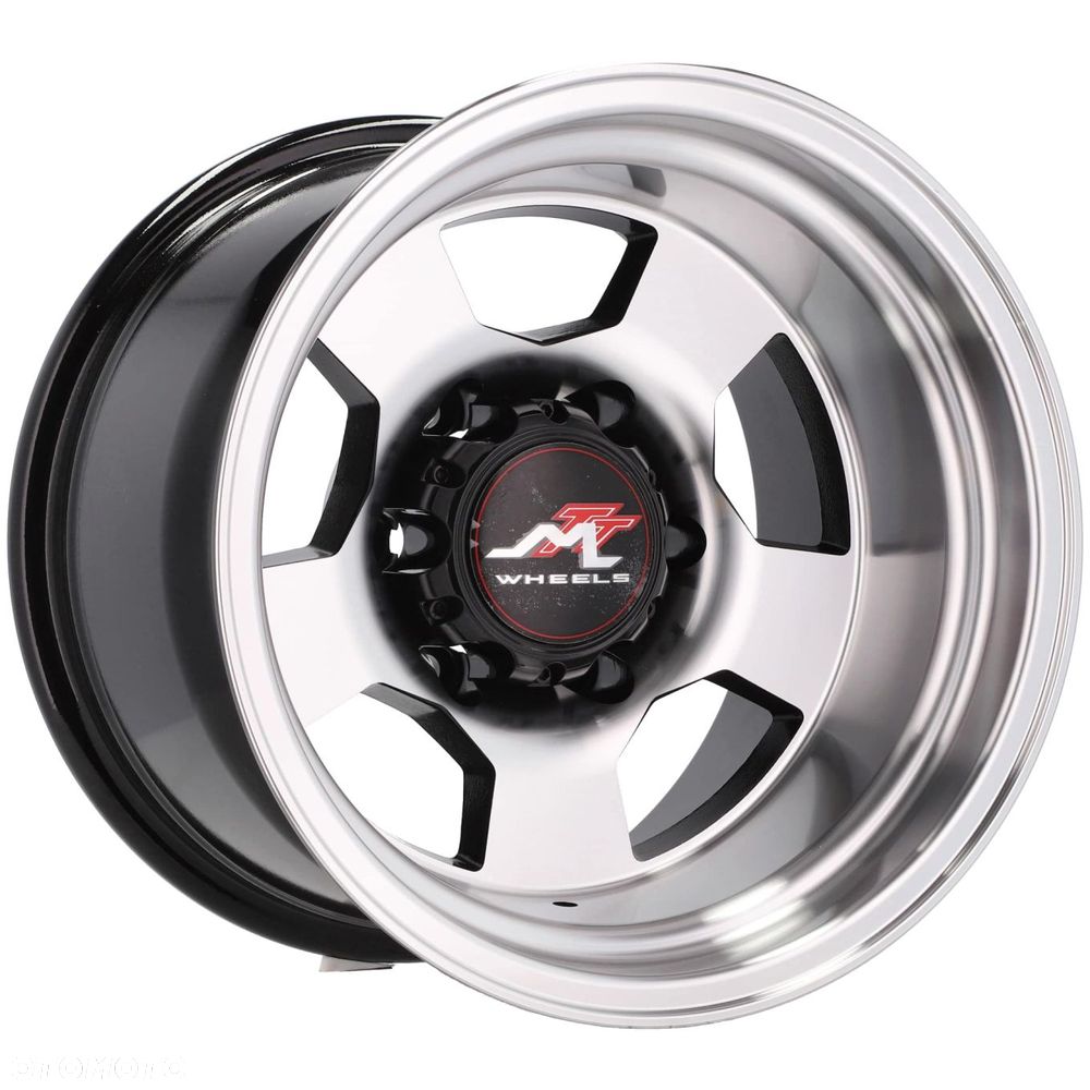 4x Felgi 15 6x139.7 Nissan Patrol Terrano Navara D22 m.in. do TOYOTA 4 Runner Hilux - BY472 - 2