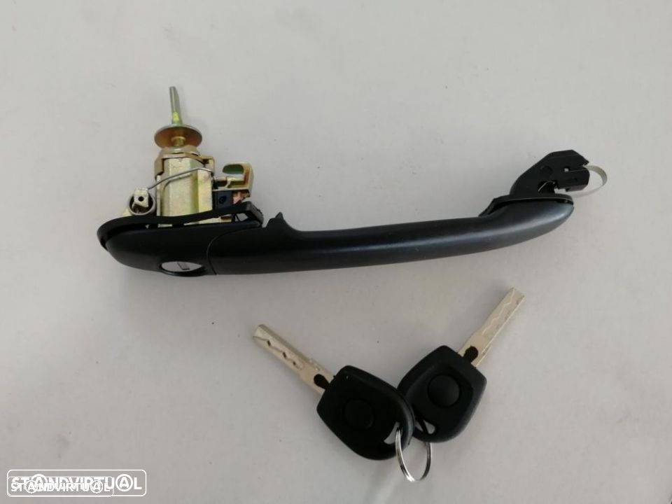 Puxador porta exterior frente direito / esquerdo vw sharan 1996 a 2005  (novo) - 2