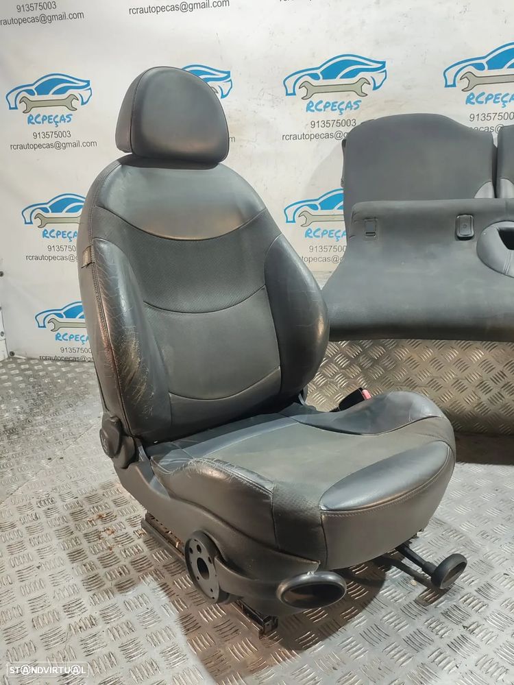 Conjunto Bancos Pele Tecido Mini Cooper S R52 Cabrio - 5