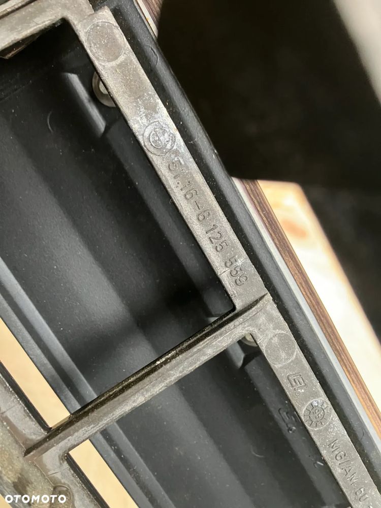 DEKOR KONSOLI BMW E38 PRZED LIFT DREWNO LISTWA RADIA RAMKA DEKORY - 8