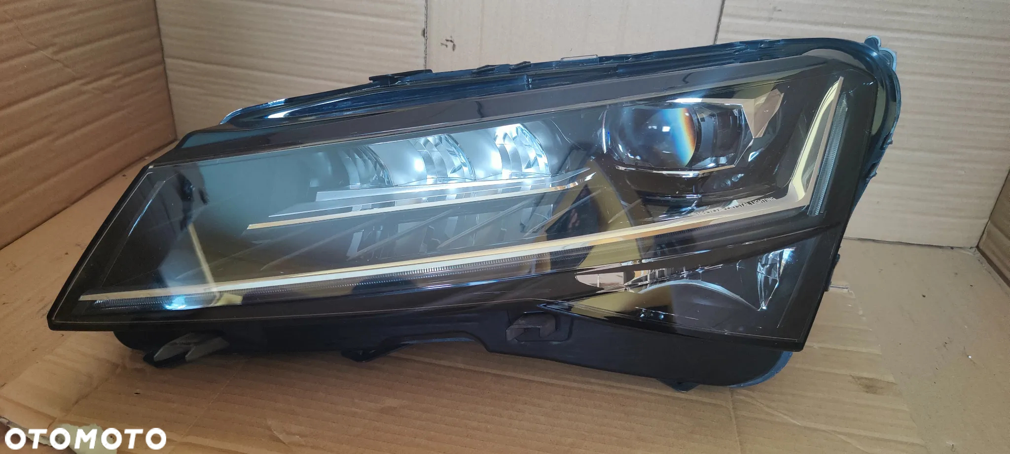 LAMPY LAMPA PRZEDNIE LEWA PRAWA PRZÓD SKODA SUPERB III 3 LIFT POLIFT 2019 CRYSTAL LIGHTING - 5