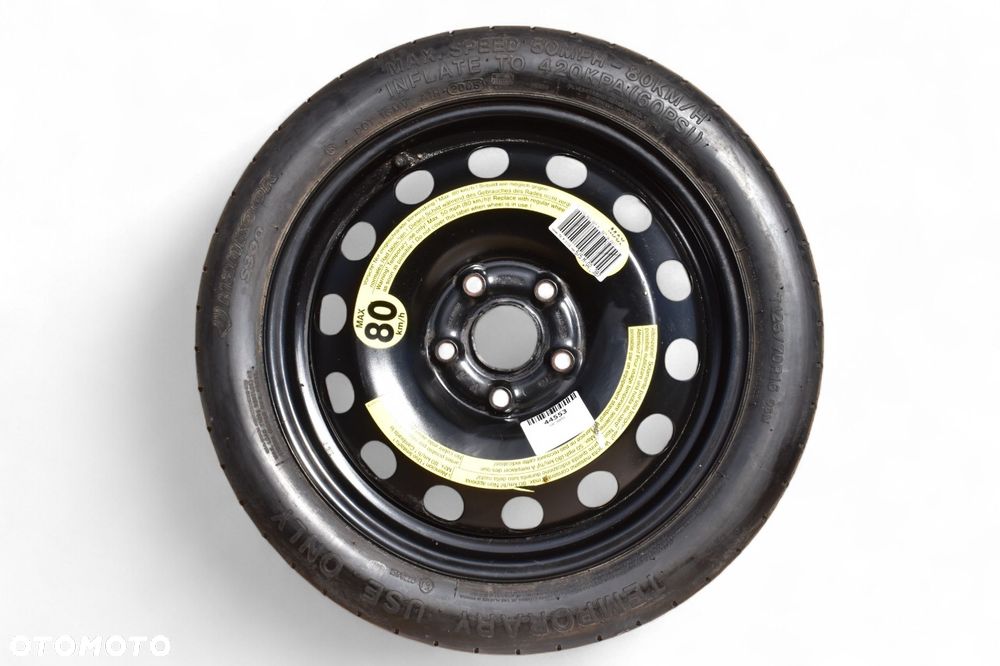 Koło Dojazdowe VW SEAT SKODA AUDI R16 3.5" x 16" 5x112 ET25,5 1K0601027F - 1