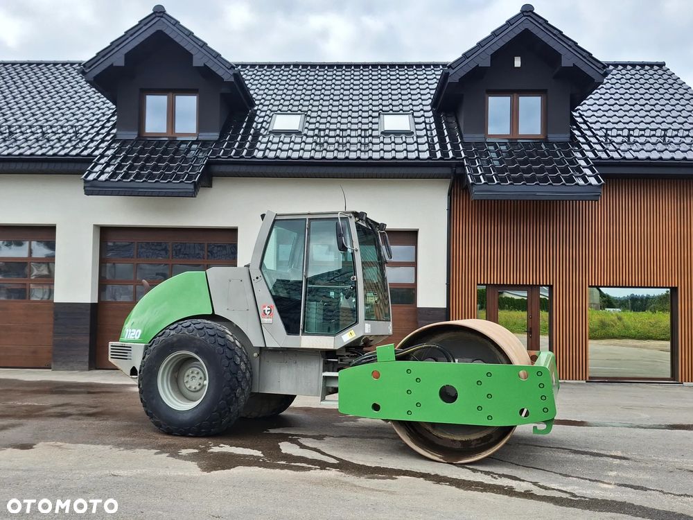 Atlas AW 1120 Walec Terenowo Drogowy 12 Ton Import Silnik Perkins 97 kw Dodatkowy Płaszcz Okołkowany - 7