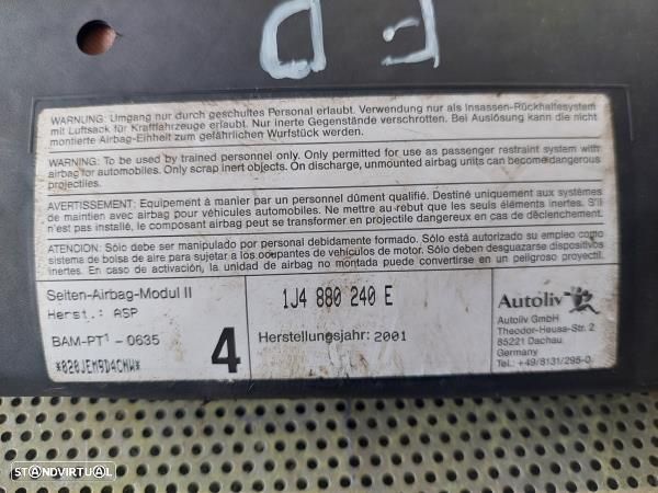 Airbag Banco Dto Volkswagen Golf Iv Variant (1J5) - 3