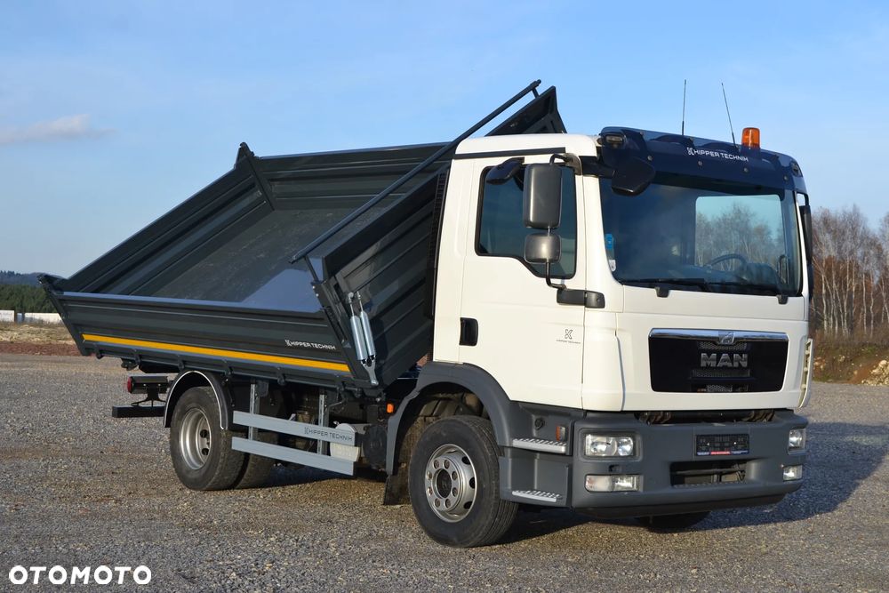 MAN TGM 15.250 15.290 Nowy 3-stronny WYWROT Kiper WYWROTKA Blokada mostu Manual Klima Ładowność 8760 - 16