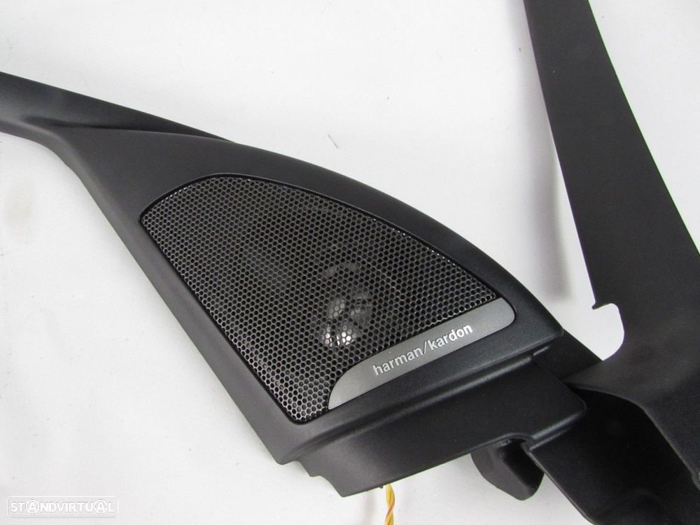 Conjunto Colunas Harman Kardon c/ Aros Porta Seminovo/ Original BMW X1 (F48) 513... - 2