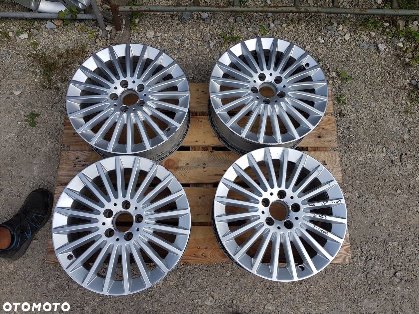 ALUFELGI A2054015600 MERCEDES W205 S205 7.0 x 17 5X112 ET48.5 - 1