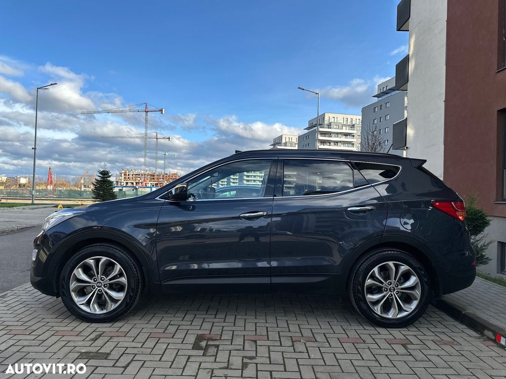 Hyundai Santa Fe blue 2.0 CRDI 4WD Premium - 10