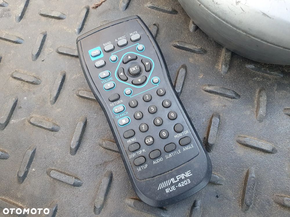 RADIOODTWARZACZ RADIO CD SAMOCHODOWE ALPINE INA-W910R WYŚWIETLACZ PILOT SUBWOOFER AKTYWNY SWD-1600 150W - 4