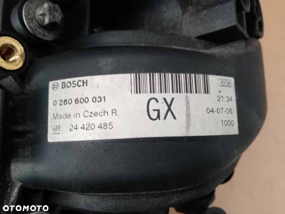 Kolektor ssący Opel Tigra B II 1.4 Z14XEP 0280600031 24420485 - 6